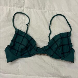 Acacia Swimwear Bikini Top Green